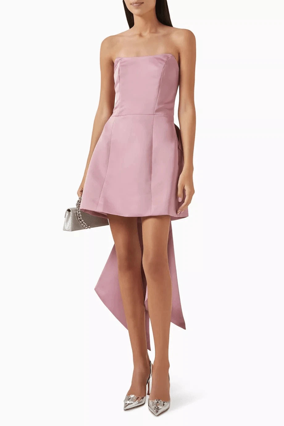 Rose Cocktail Dress in Blush
