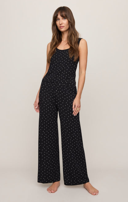 Luxe Dot Pant - Black