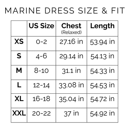 Blue Bay Gingham Marine Dress