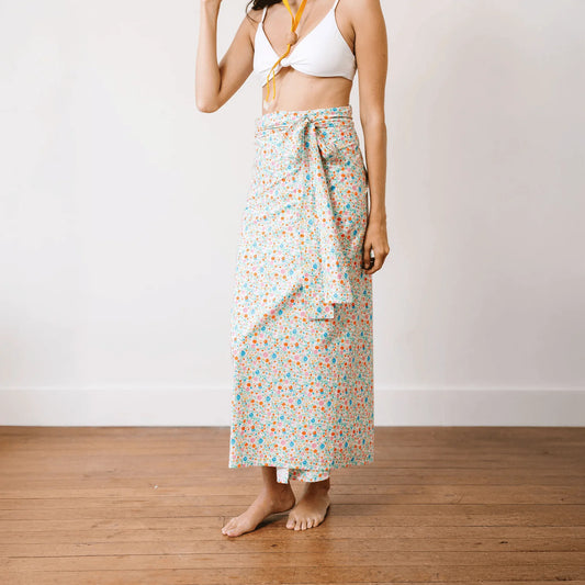 Coastal Daisies Tie Sarong