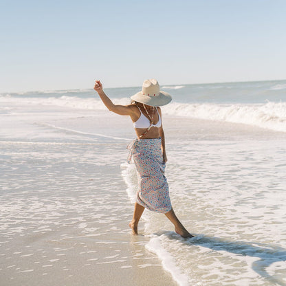 Coastal Daisies Tie Sarong