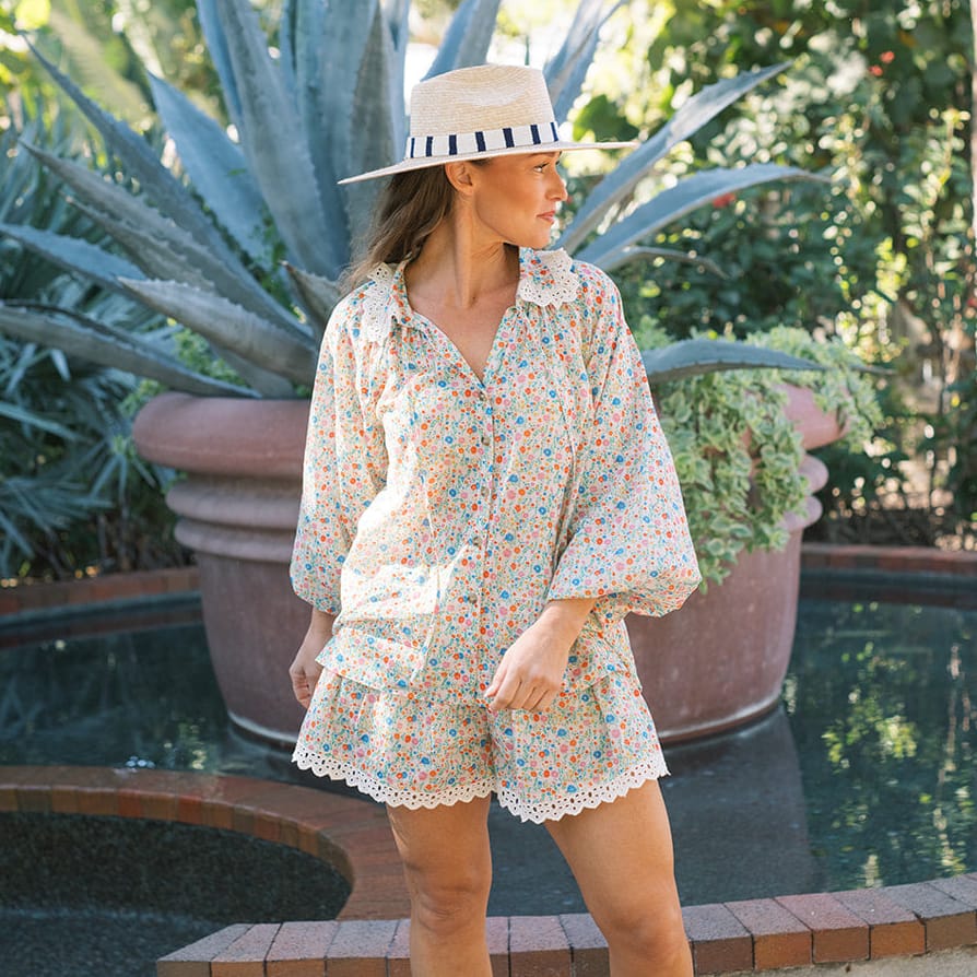 Coastal Daisies Willa Top