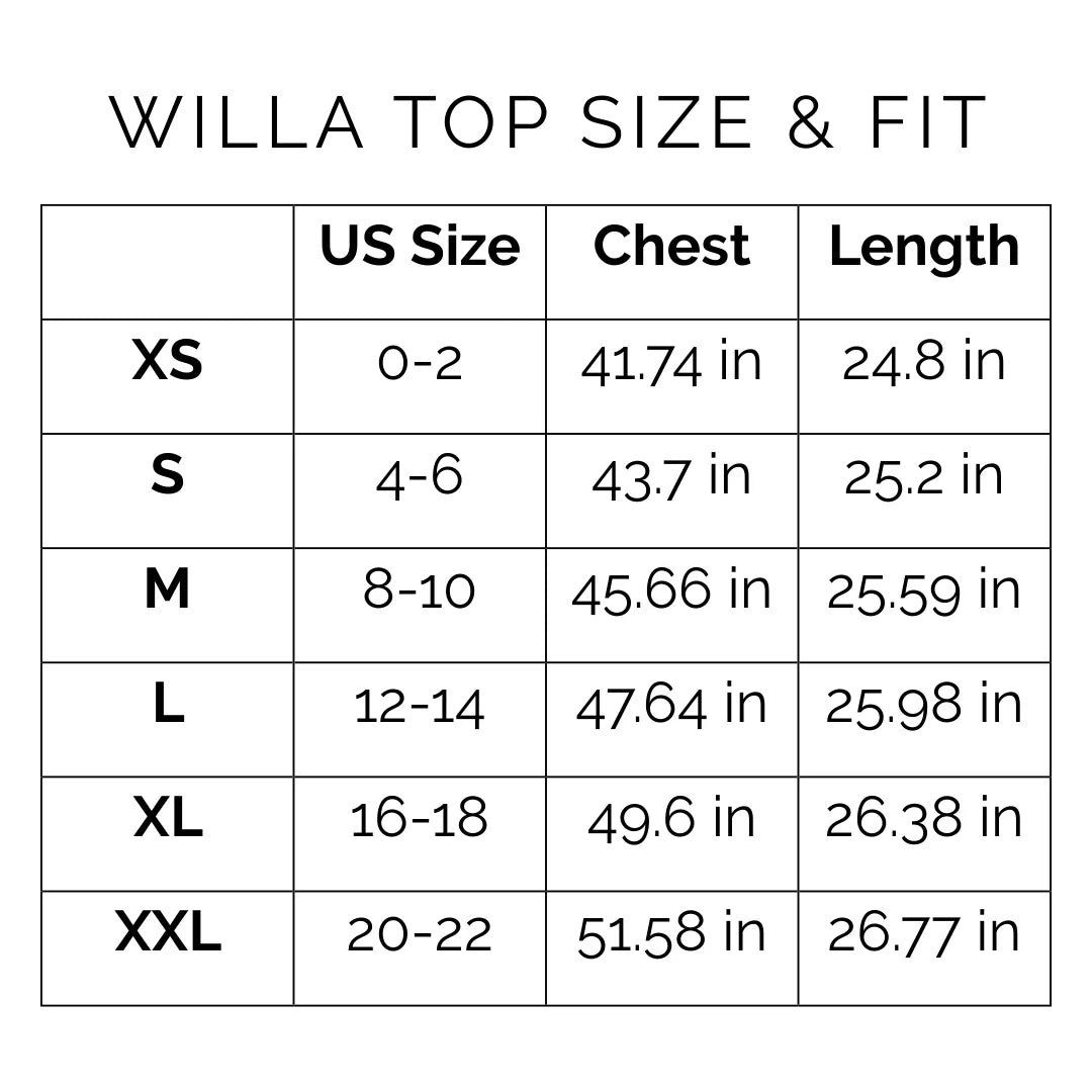 Blue Bay Gingham Willa Top