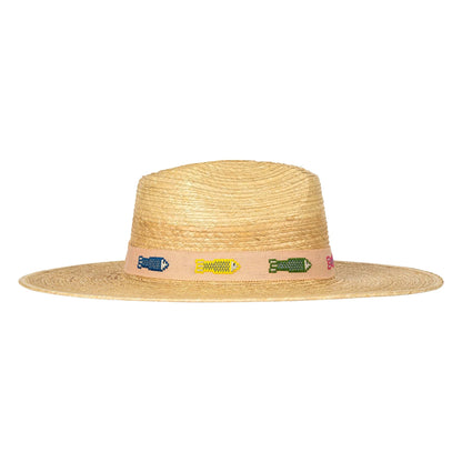 Colorful Fin Palm Hat