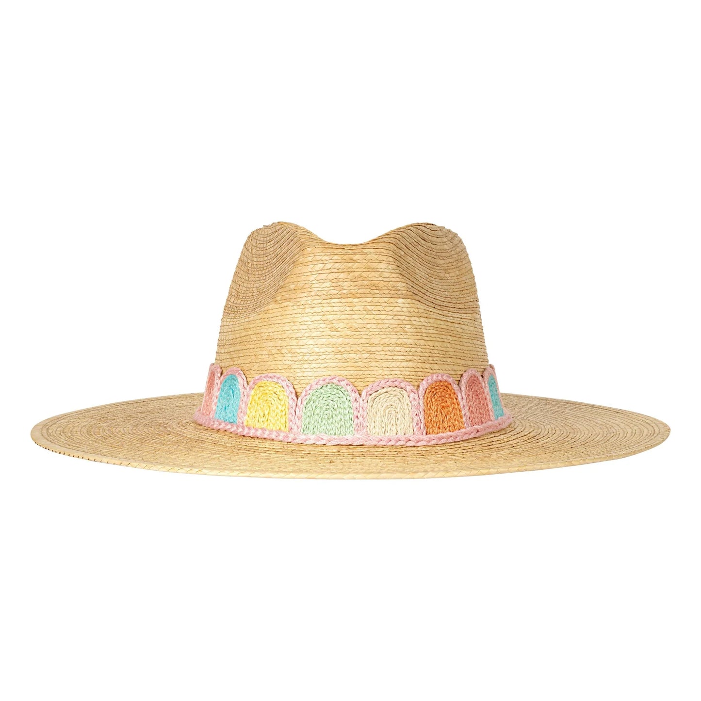 Pastel Candy Crochet Palm Hat