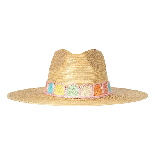 Pastel Candy Crochet Palm Hat