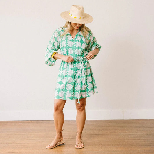 Viridian Tile Pippa Dress