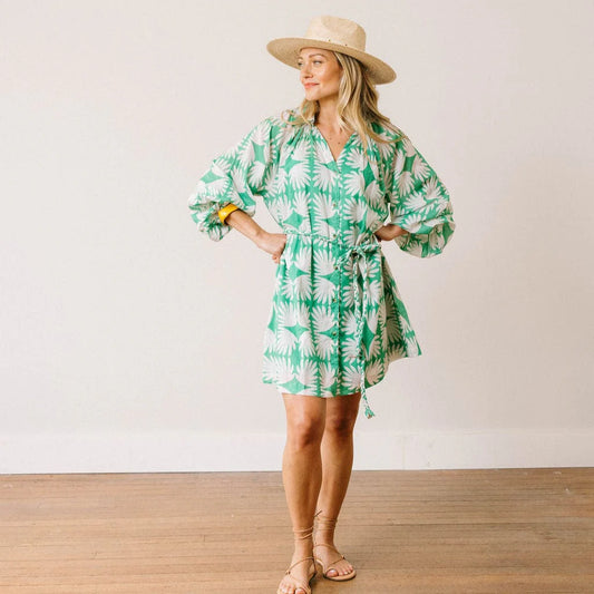Viridian Tile Pippa Dress