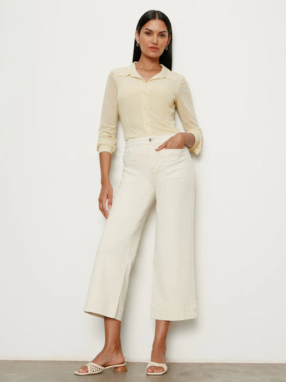 The Marine Standard Rise Denim Pant - French Vanilla