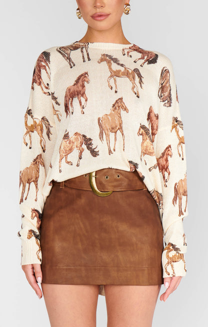 Bonfire Sweater - Wild Horses Knit