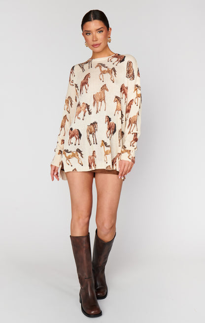 Bonfire Sweater - Wild Horses Knit
