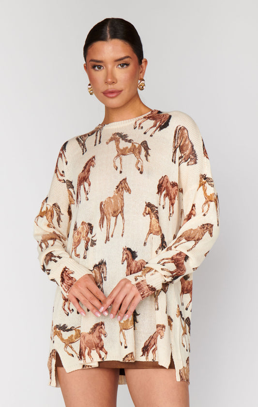 Bonfire Sweater - Wild Horses Knit