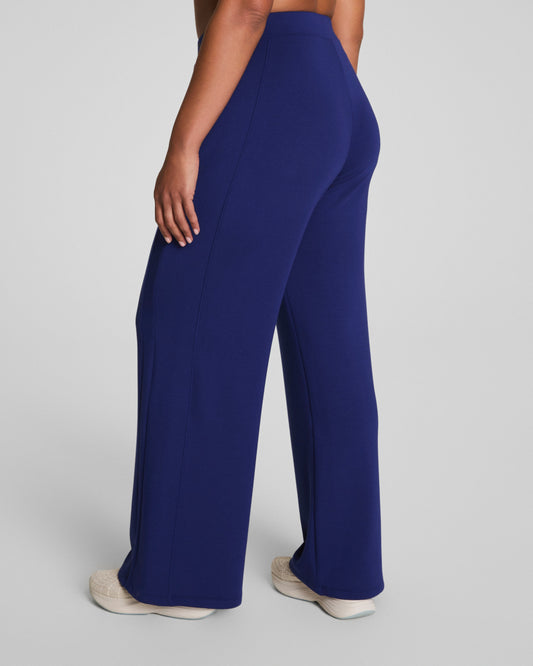 AirEssentials® Wide Leg Track Pant - Midnight Iris
