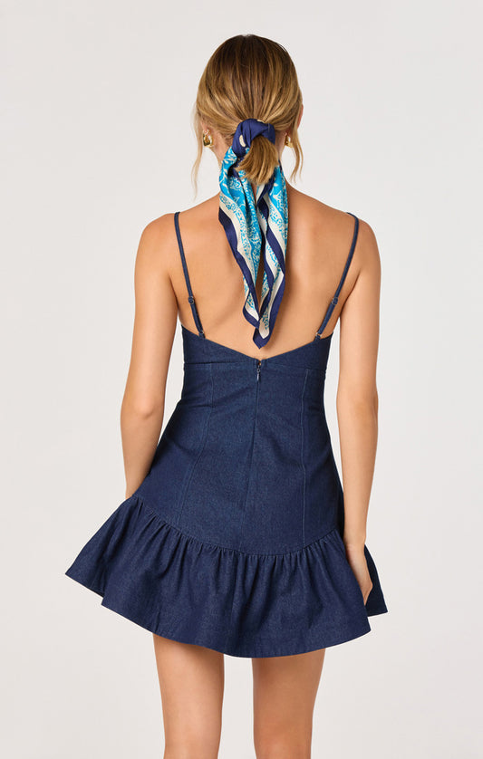 Kyndal Dress - Dark Denim