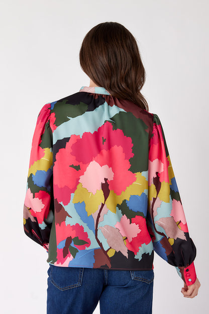 CROSBY - Lydie Top - Painted Floral