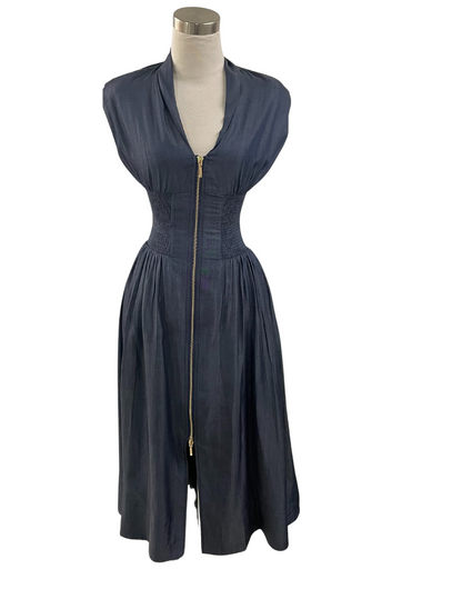 Lidia Dress - Dark Indigo