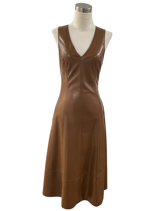 Glenda Dress - Terra Mauve
