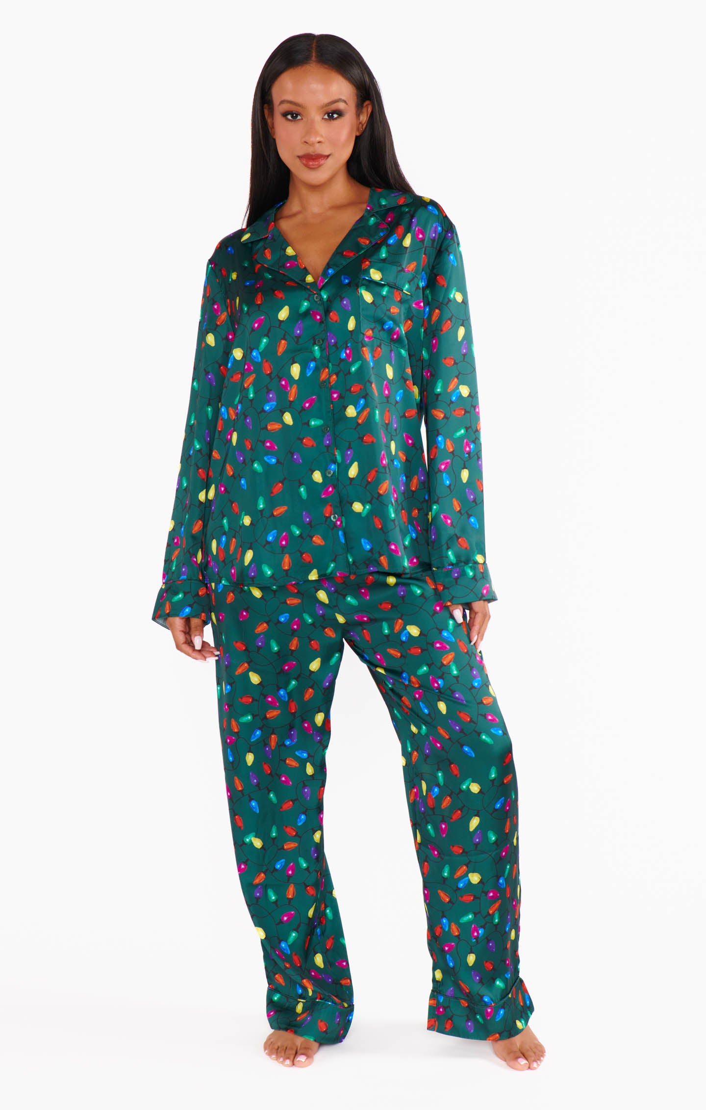 Show Me Your Mumu - Classic PJ Set - Festive Lights