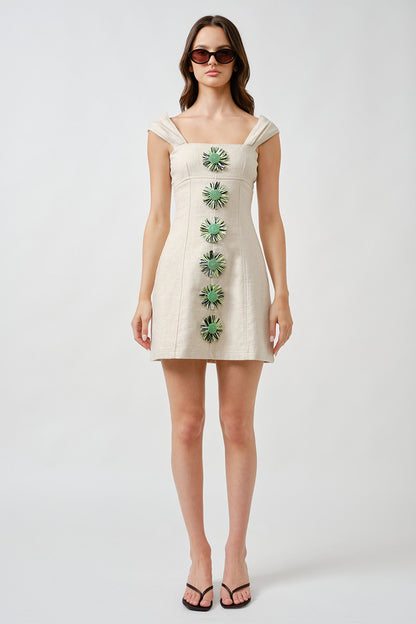 Lennon Dress - Burlap