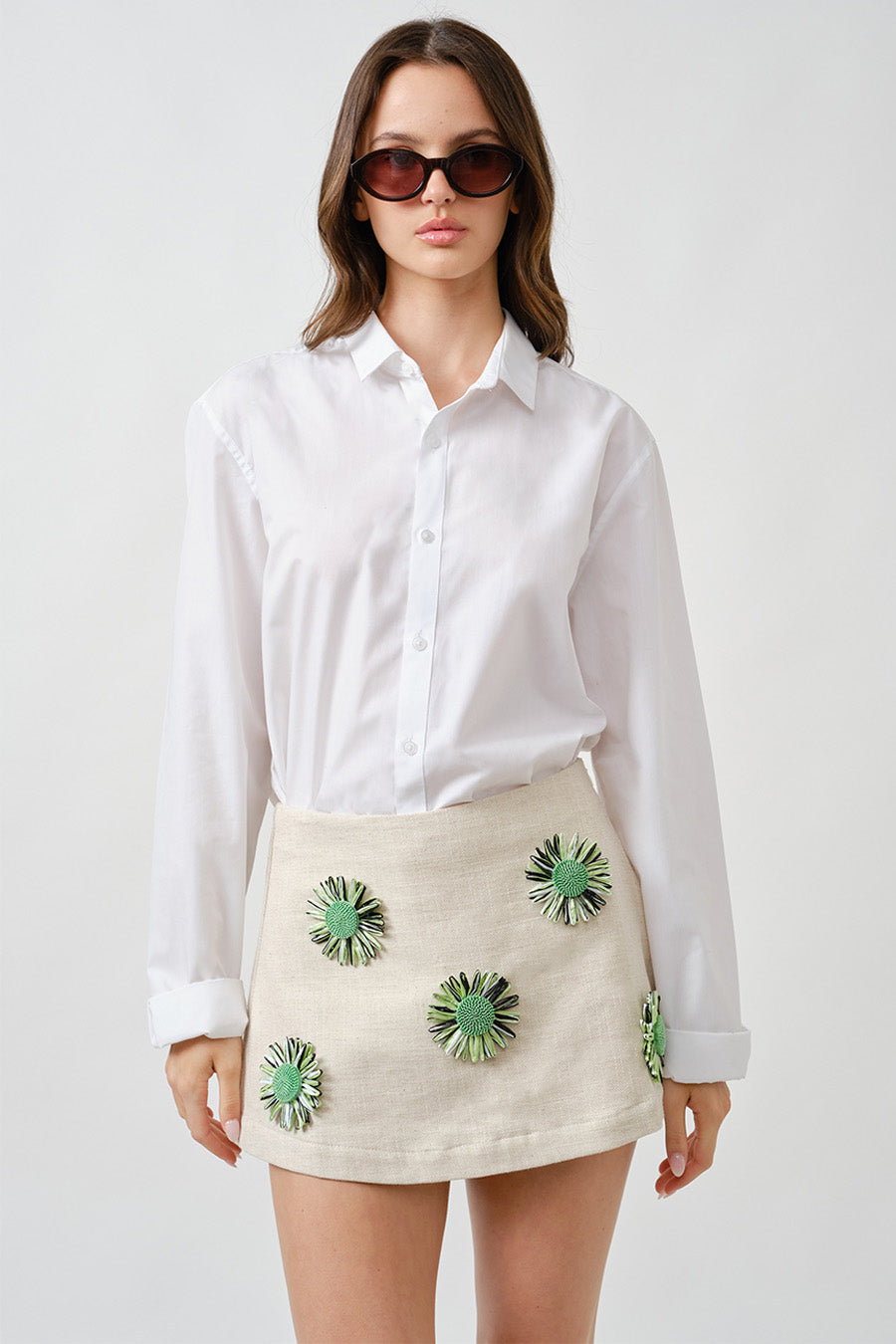 Lennon Skirt - Burlap