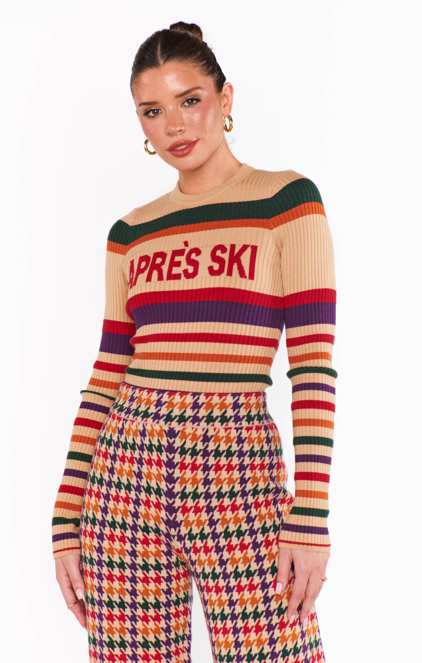 Show Me Your Mumu - Slopes Sweater - Apres Ski Stripe