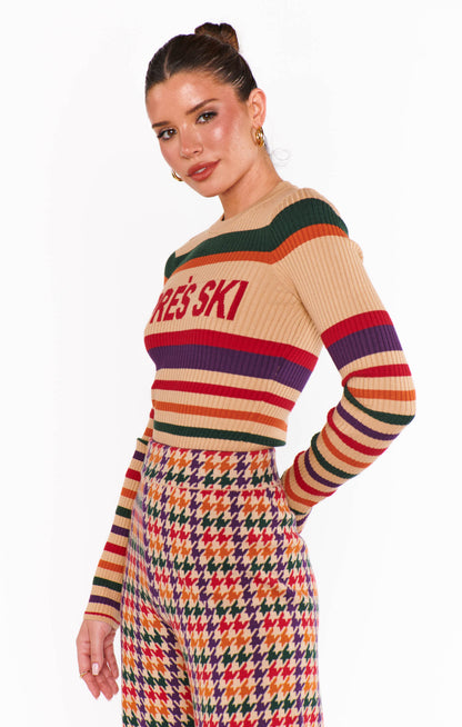 Show Me Your Mumu - Slopes Sweater - Apres Ski Stripe