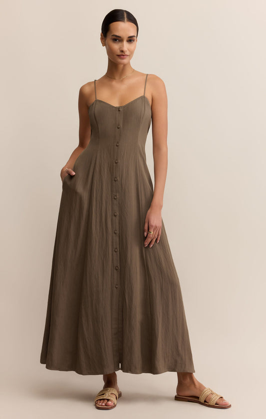 Angel Eyes Midi Dress - Tiki