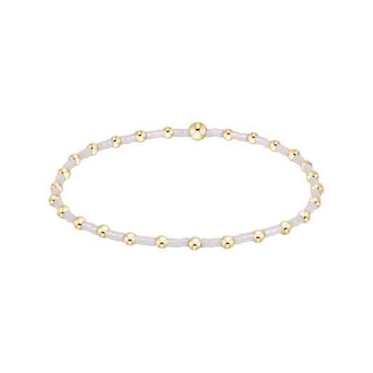 Hope Sincerity Bracelet - Silky White