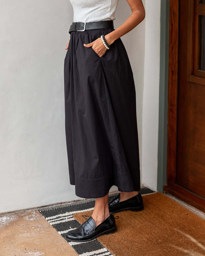 MerSea - Sonnet Maxi Skirt - Black