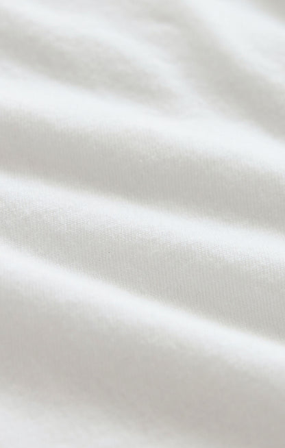 Junie Slub Tee Shirt - White