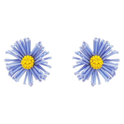 Mignonne Gavigan - Daisy Stud Earrings - Lilac