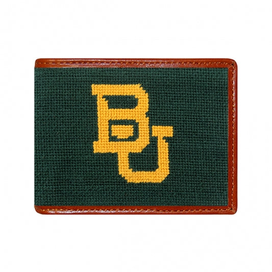 Baylor Needlepoint Bi-Fold Wallet