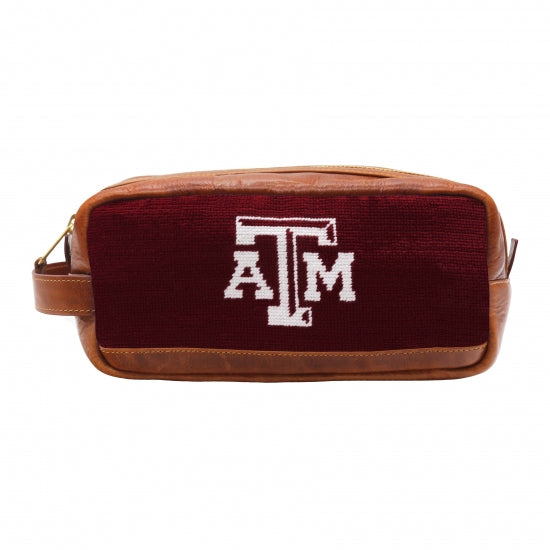 Texas A&M Needlepoint Toiletry Bag