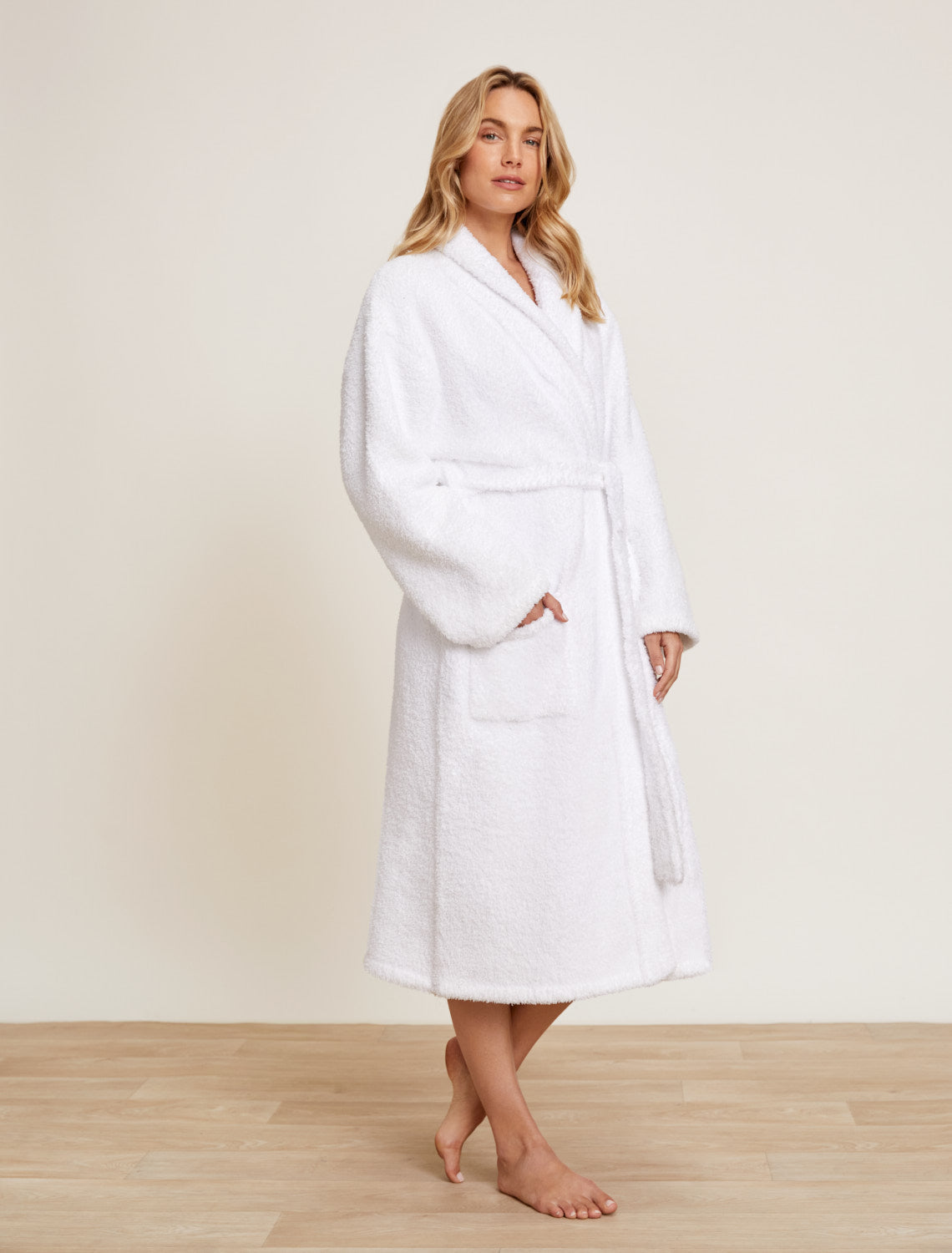 Barefoot Dreams - CozyChic® Adult Robe - White