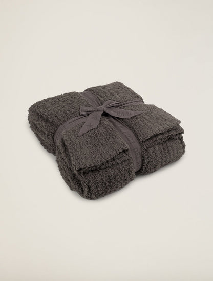 Barefoot Dreams - CozyChic® Ribbed Throw - Charcoal