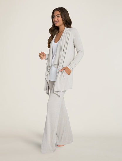 Barefoot Dreams - CozyChic Ultra Lite® Hi/lo Cardi - Fog Gray