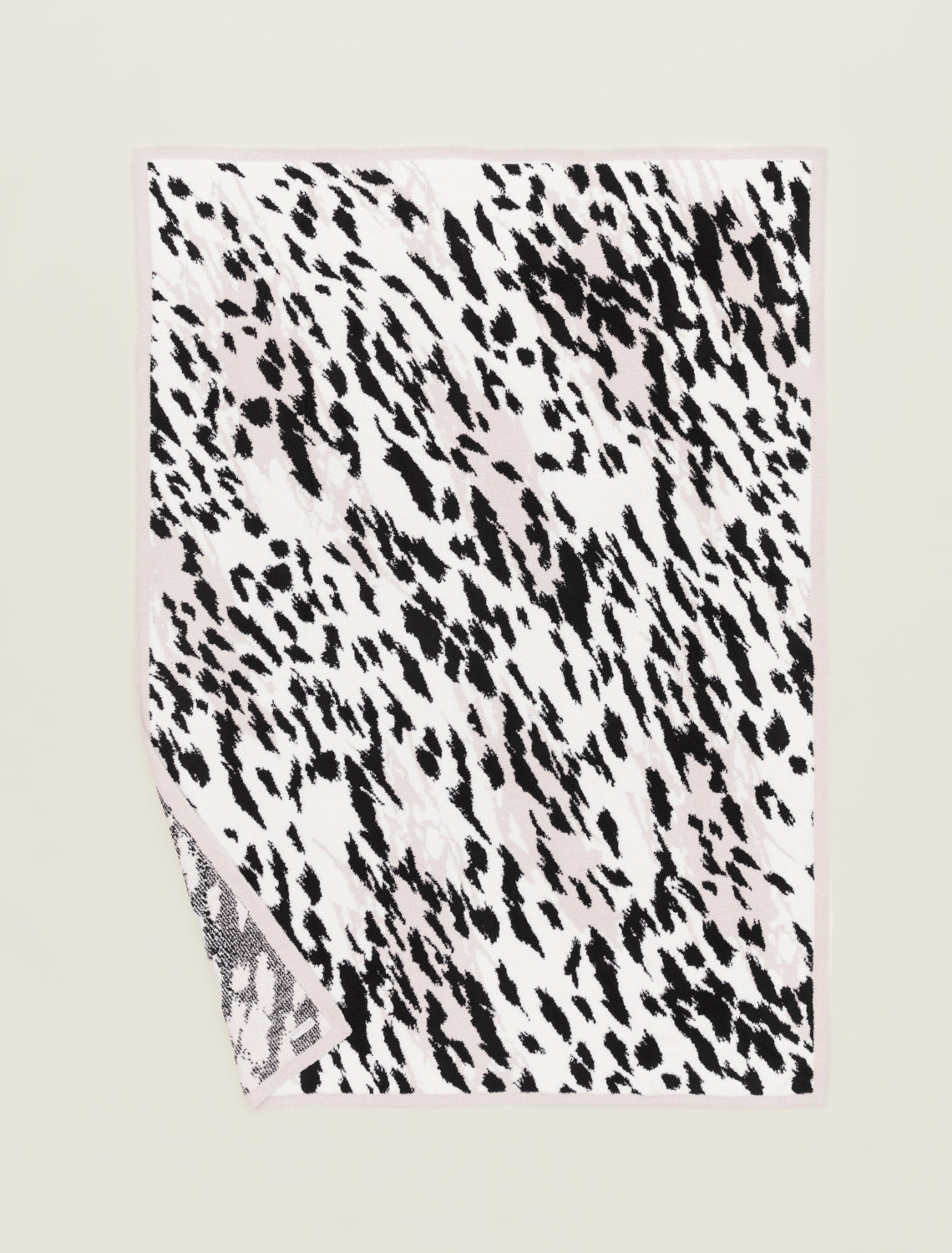 Barefoot Dreams - CozyChic Cheetah Throw - Cream/Black