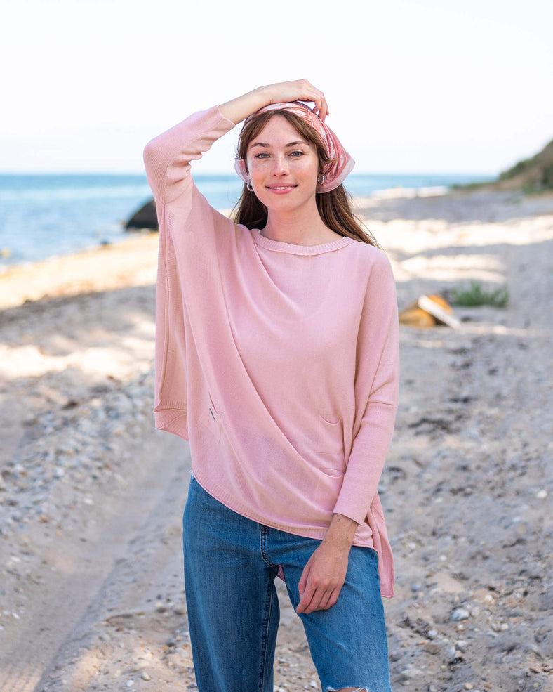 Mer-Sea & Co. - Catalina Sweater - Impatiens Pink