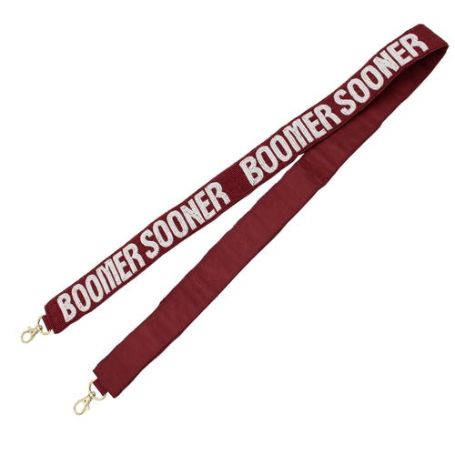 Collegiate Beaded Strap - University of Oklahoma - Spinout