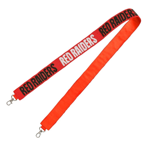Collegiate Beaded Strap - Texas Tech University - Spinout