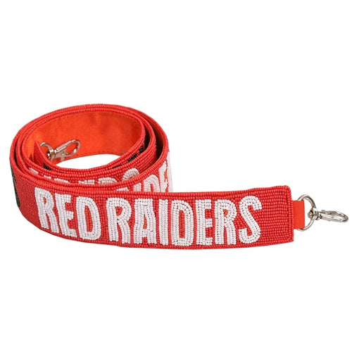 Collegiate Beaded Strap - Texas Tech University - Spinout