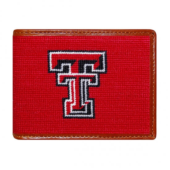 Texas Tech Needlepoint Bi-Fold Wallet