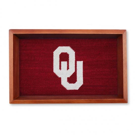 Oklahoma Needlepoint Valet Tray