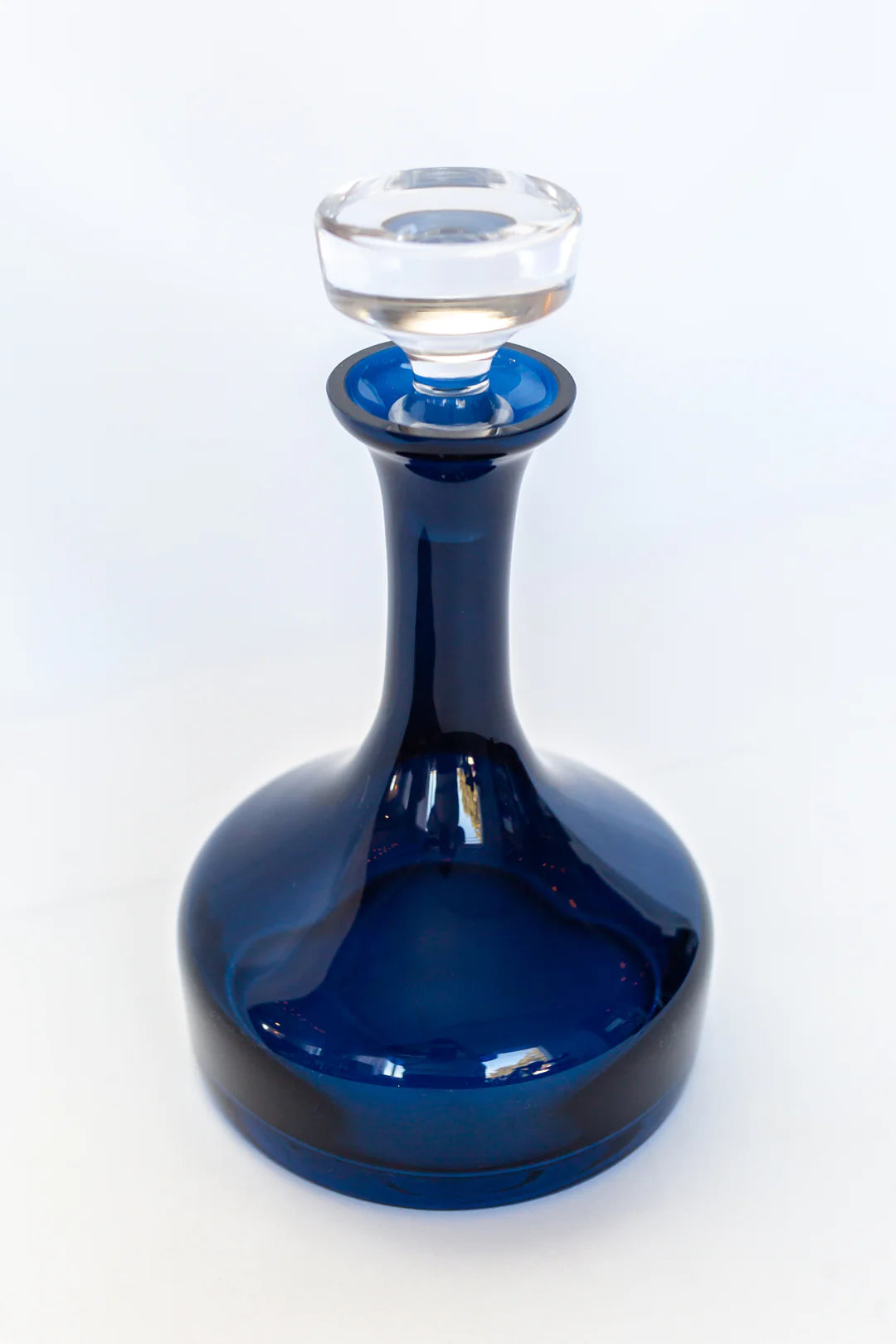 ESTELLE COLORED DECANTER - VOGUE {MIDNIGHT BLUE}