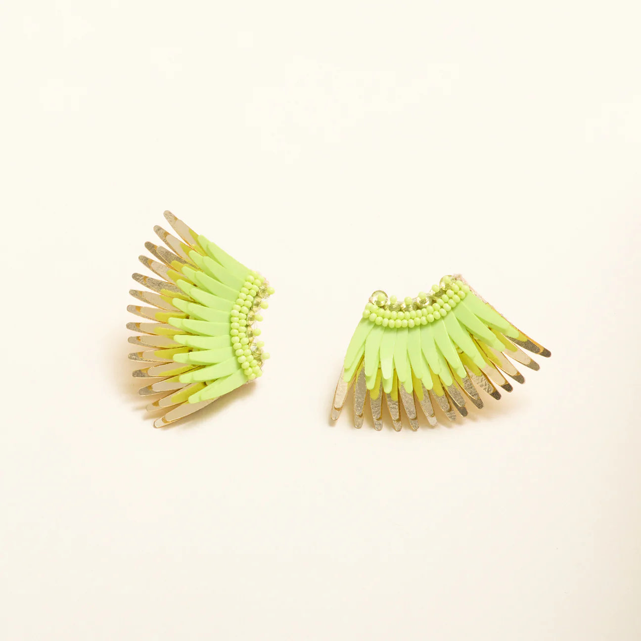 Mignonne Gavigan - Mini Madeline Earrings - Lime